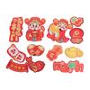 2pcs Traditional Chinese New Year Pendants Blessing Fu Character Pendant  Wall Bedroom Decoration