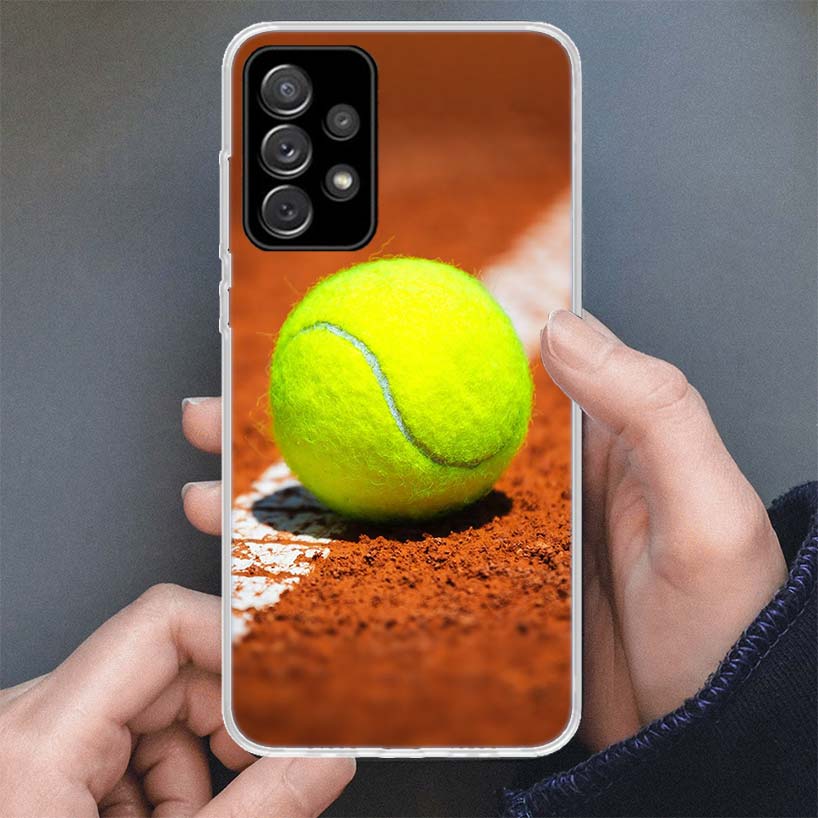 Tennis Sport Phone Case For Samsung Galaxy A16 A56 A15 A55 A14 A54 A13 A53 A36 A35 A34 A33 A26 A25 A24 A23 A05S A04S A03S A15 A5