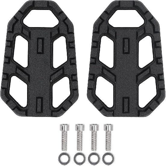 Motorcycle Foot Pegs for X300 650 1000, 1 Pair CNC Motorbike Footrest, Sharp Teeth, Anti Slip Shock Absorption, Come with Installation Accessories