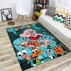 Gumball's World Adventure Carpet Office Decorative Carpet For Living Room Bedroom Door Mat Floor Rug Computer Chair Area Rug perfect holiday gift