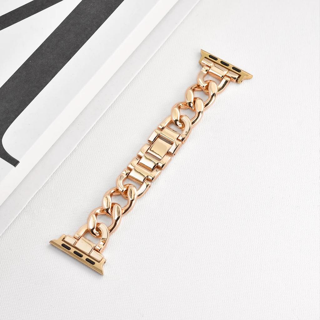 Metal Strap for Apple Watch 10 Ultra 46mm 9 8 7 Band 42mm 45mm 41mm Women Belt Bracelet iWatch Series 6 SE 40/44/49mm Watchband