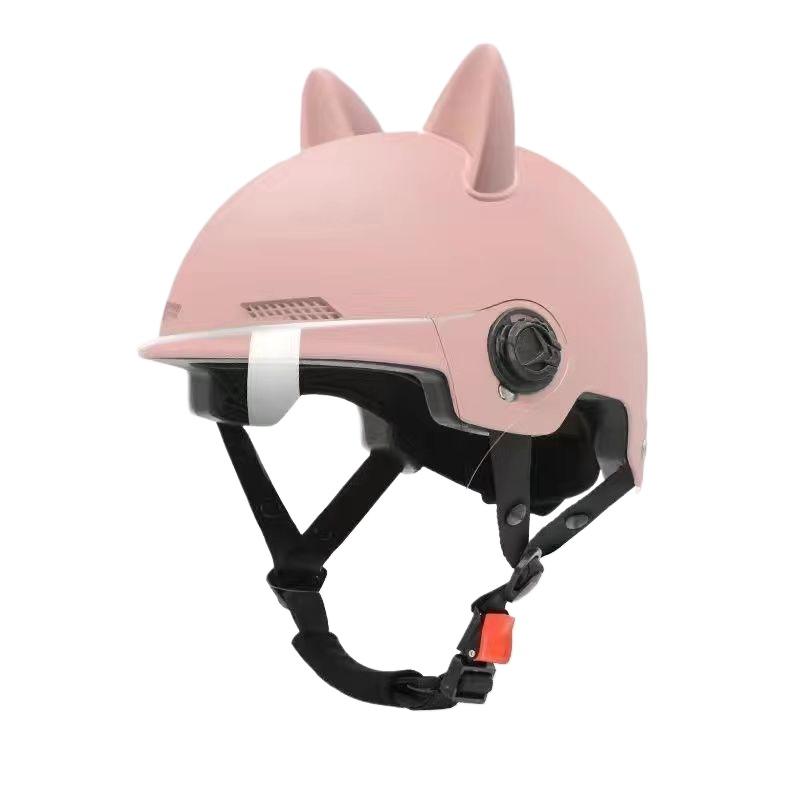 Electric Car Helmet Men and Women Summer Sun Protection Cute Light Drop Adjustable Battery Car Hat