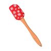 Cute Xmas Cream Cake Scraper Christmas Silicone Salad Mixer Pies Cooking Tool Kitchen Butter Non-stick Pastry Blenders Baking