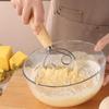 Ruhan Oak Handle Danish Dough Whisk