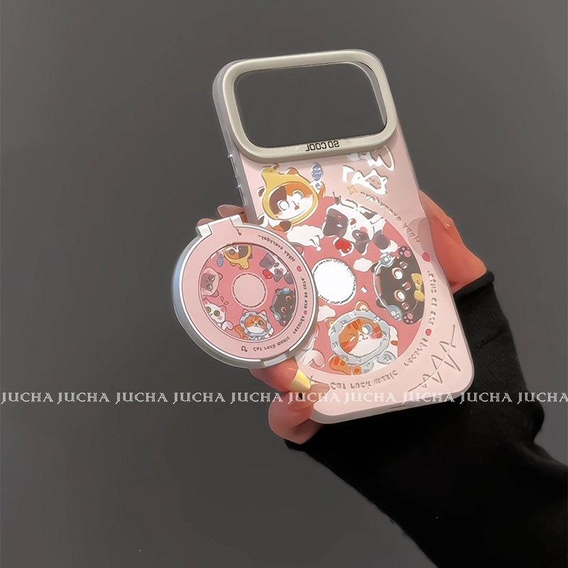 Applicable To Huawei Nova Mobile Phone Case New Model with Bracket Cartoon Pro Fun Pink Cute Record Puppy