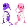 Dancing Swinging Skeleton Toy Kids 3D Halloween Articulated Skeleton Spring