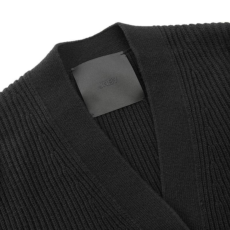 JNBY 2025 Autumn 100% Wool V-Neck Cardigan