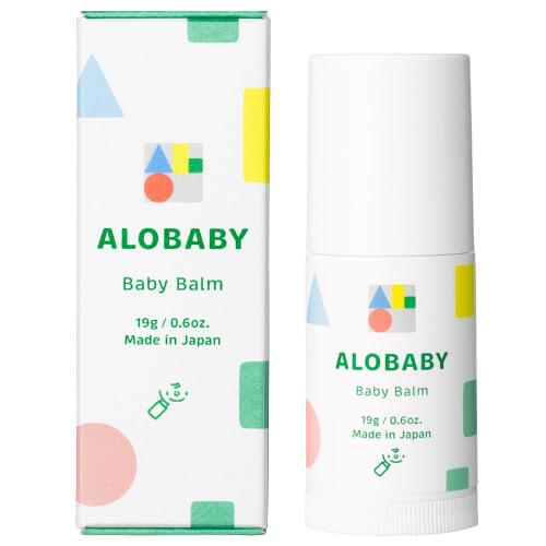 

Alobaby Baby Balm, 19g, Additive-Free, Organic, Moisturizing for Baby, Face, Lip, and Cheek Stick