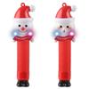 POP Tube Telescopic Tube Pressure Relieving Toys Sound and Light Santa Claus Toy Decompression Artifact Children's Holiday Gift