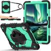 Silicone+PC Tablet Cases for 11'' Lenovo IDEA TAB/Tab M11/XiaoXin Pad 11 2025 Case 331FC/335FC/330FU Cover Rotate Stand Shell