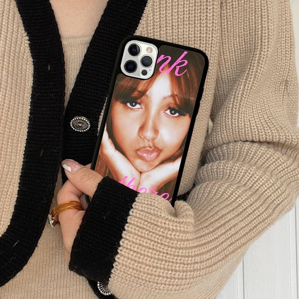 Singer Pinkpantheress Phone Case Wireless Charging PC+TPU For IPhone 11 12 13 14 15 16 17 Pro Max Plus Case