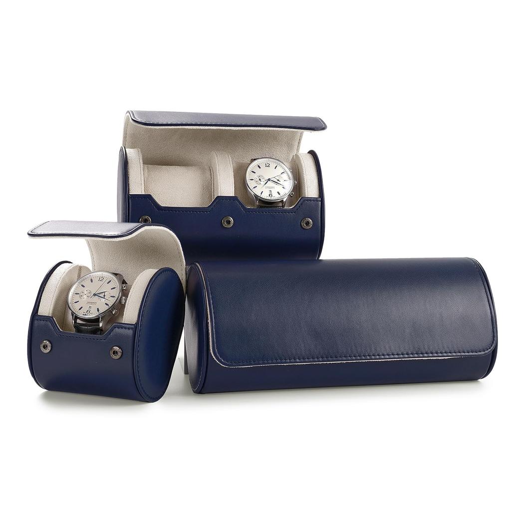 Woodten Single Watch Case - PU material effectively protects your watch from impacts and scratches, making it ideal for storing and traveling.