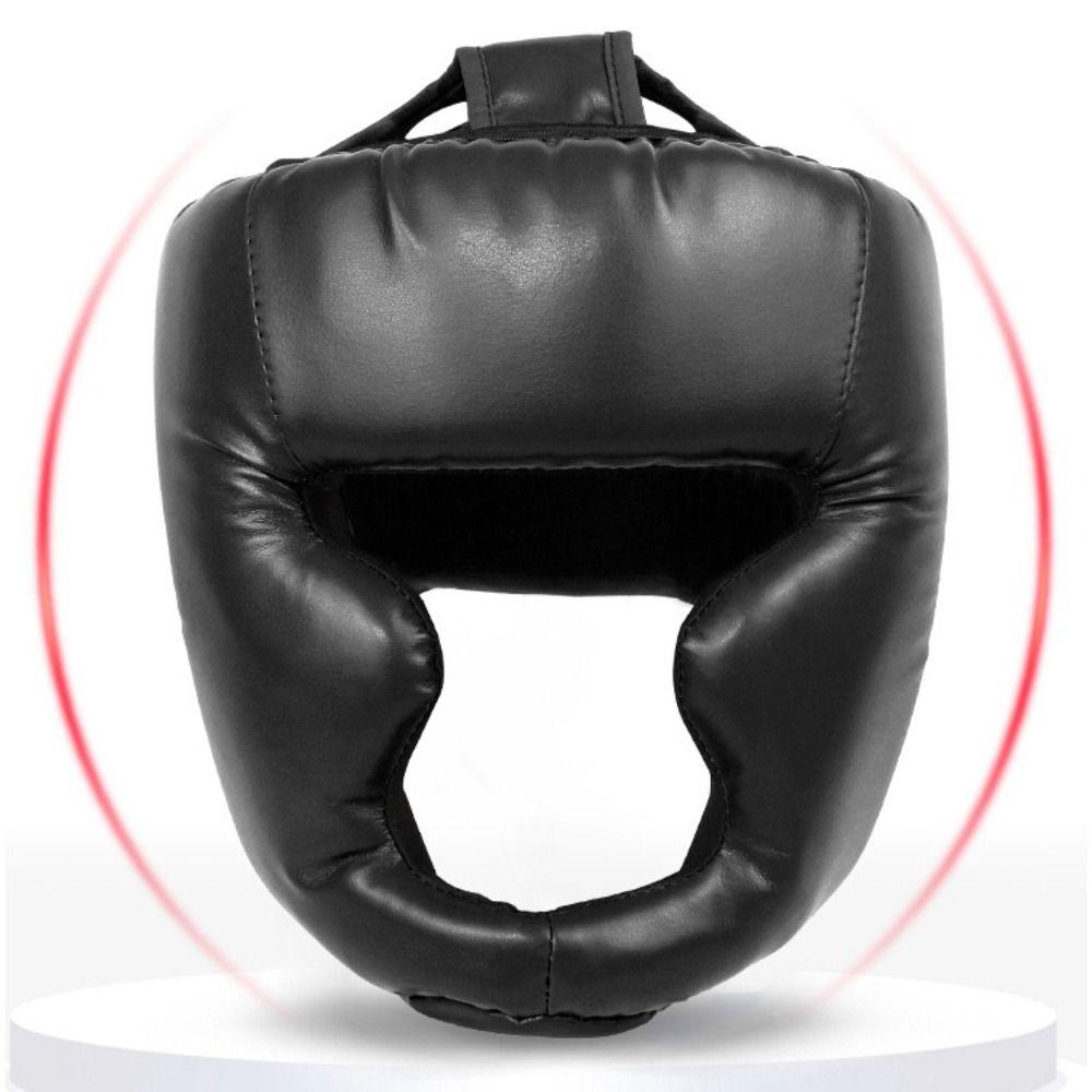Full-Covered Taekwondo Head Gear Sanda Training Karate Head Guard Boxing Helmet  Adults Kids