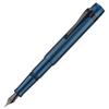 Hongdian M2 Mini Fountain Medium Soft Blue Slim Pocket Travel Pen Pen, Nib, Nib, Aluminum,