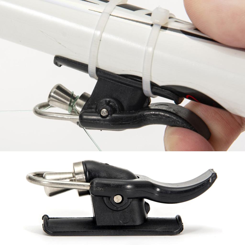 Breakaway Sea Fishing for Launch Gun Clamp Thumb Button Surfing Casting Tool Clip Fish Finger Protector Trigger Barrel C