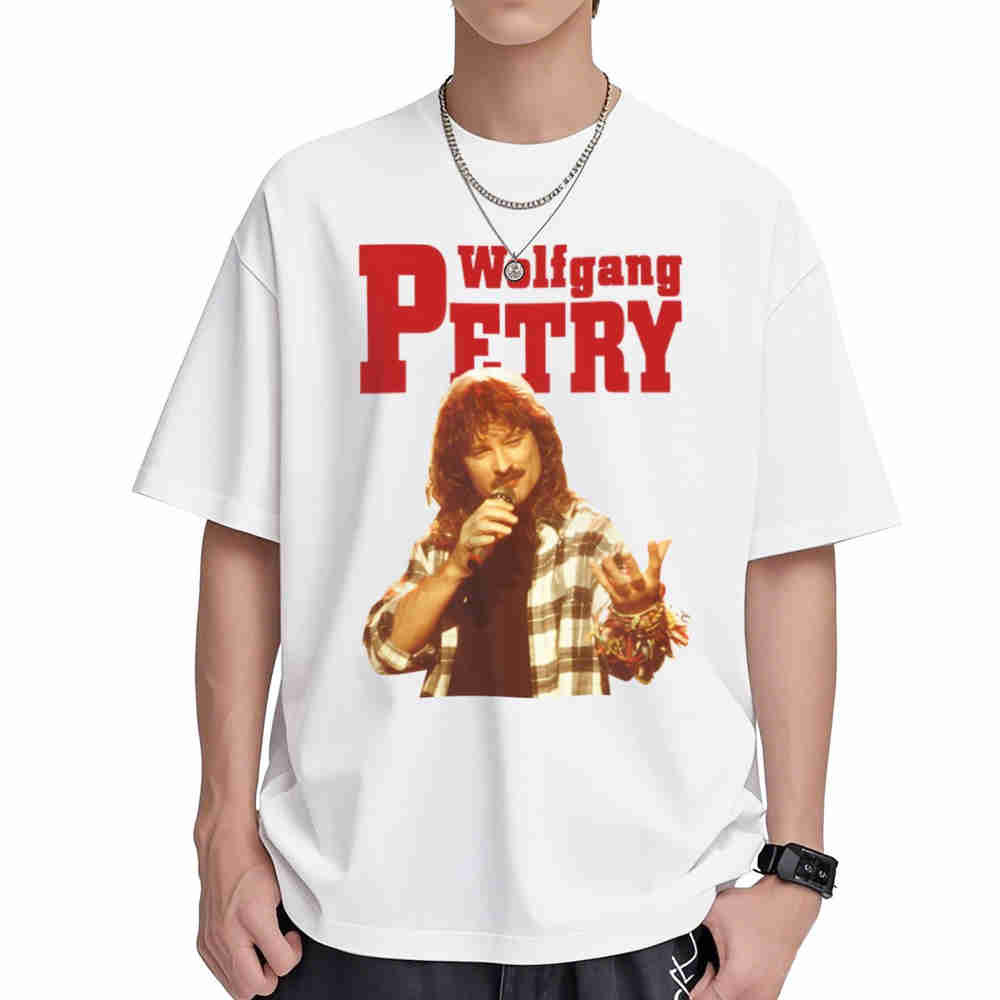 Wolfgang Petry Classic Short Sleeve Tee 100% Cotton T-Shirt