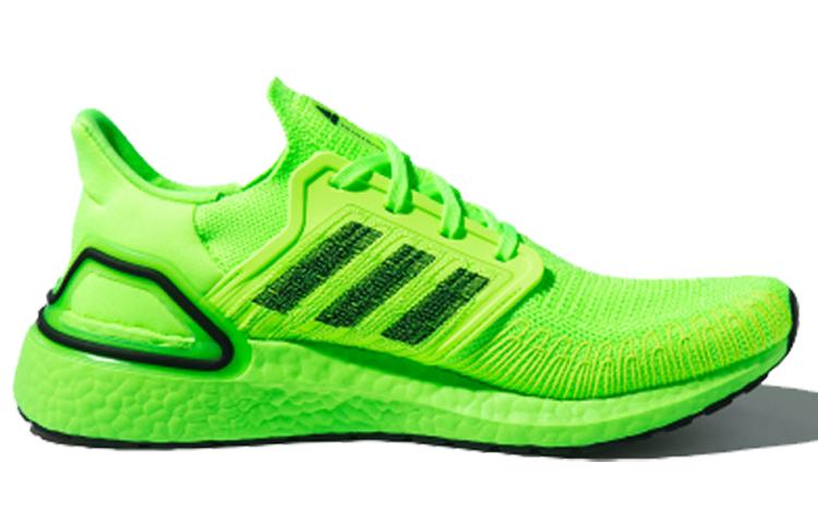 Adidas Ultra Boost 20 'Solar Green Black' FY3455