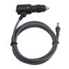 6.5ft DC Power Cable Cigar Lighter DC12V To 24V Water Resistant Auto Power Supply 18AWG Cable for Trucks Buses Ships