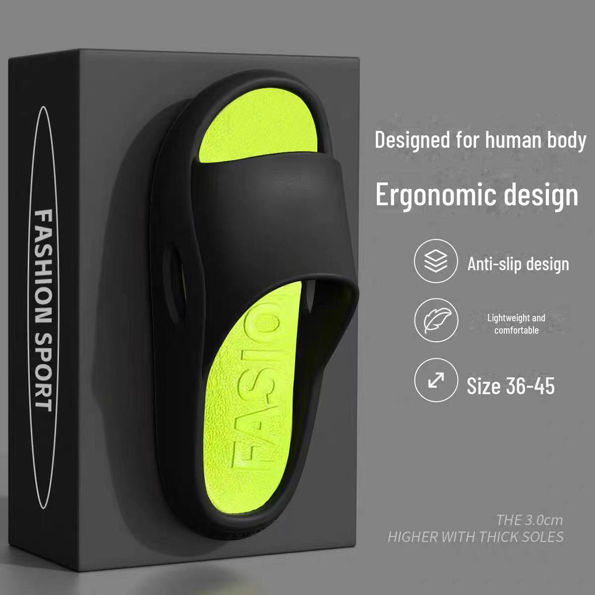 

Men s and Women s Versatile Thick-Soled Non-Slip Slippers for Outdoor and Indoor Use 36-37