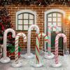 Christmas Candy Cane Balloon 51 Inch Large Inflatable Candy Cane Decoration for Birthday Xmas Wedding New Year Carnival Festival Holiday Party