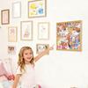 Cartoon Puppy Hand-drawn Puzzle DIY Coloring Dog Photo Frame Color Your Own Puzzle Home Decor For Kids Animal Lovers