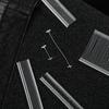 5000 Pieces Standard Tagging Fasteners White Standard Tagging Barbs Attachments Plastic Regular Garment Clothing Price Tag Label