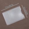 3X Magnifying Glass Reading Pocket Wallet Transparent Card Magnifying Ultra-Thin Magnifier Lens Pocket Loupe Magnifier