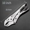 Multifunctional pliers 7/10 Inch professional carbon steel electrician non-slip maintenance durable manual tool, 1 pcs.