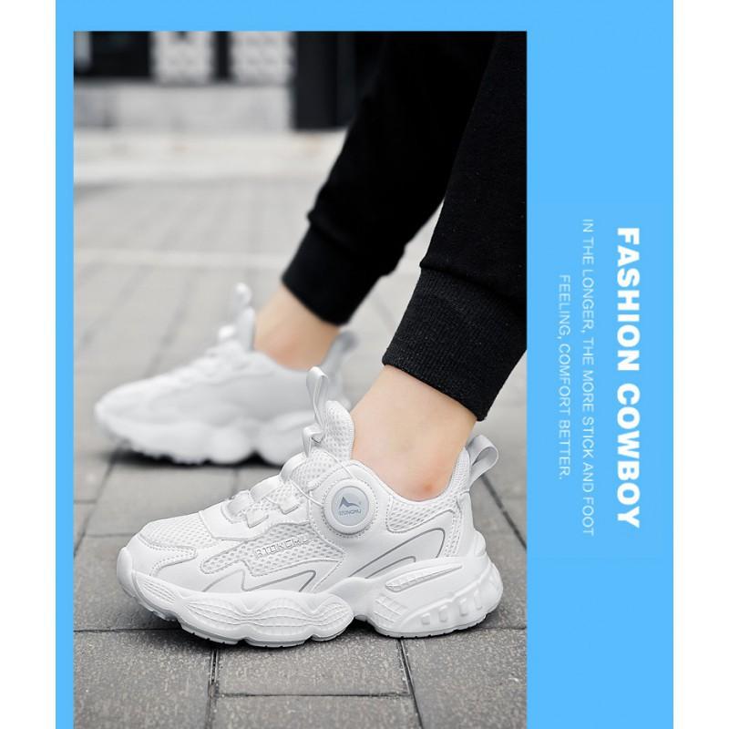 Astro Boy Boys 'shoes Sneaker 2026 Running Shoes Children's Mesh White Pure Color Daddy Non-slip