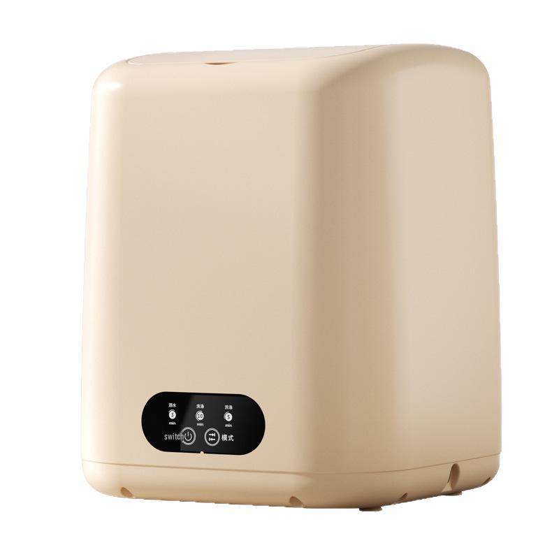 Compact Blue-Light Spin Washer for Underwear and Socks - Ideal for Dorms and Home Use