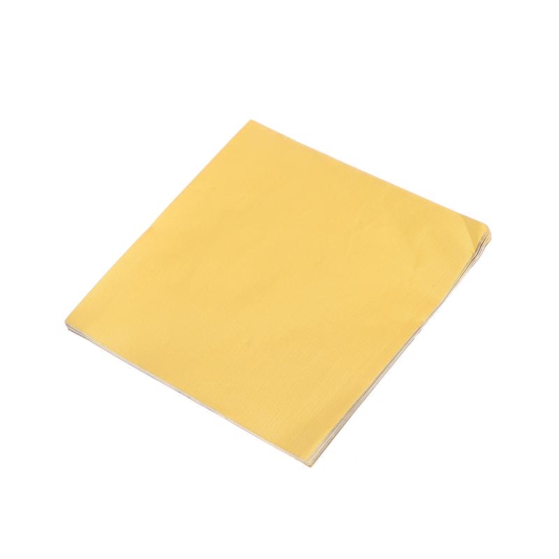 

100Pcs 12X12Cm Diy Food Aluminum Foils Embossing Wrapping Paper Sheets Packaging For Chocolate Candy Wedding Party Decoration золотой