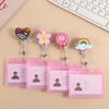 Clip Card Holder Clip ID Card Retractable Badge Name Card Holder ID Badge Holder Nurse Doctor