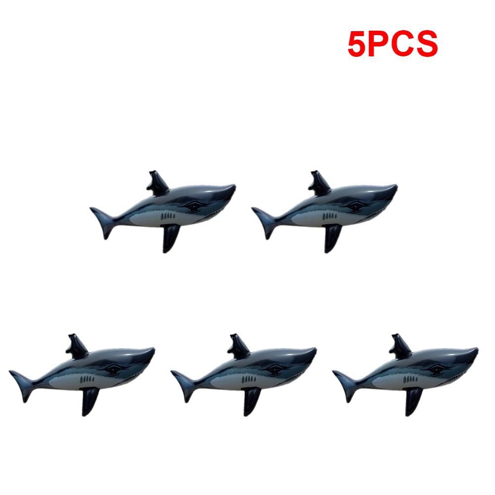 Shark Floating Toy Swimming Pool Inflatable Toys Shark Whale Toy Pool Accessories For Kids Adults Gift,1-5PCS