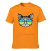 2022 Ukraine Flag Ukrainian Cat 100 Cotton T shirts Men Women Clothing TShirt Hip Hop Tops Tees