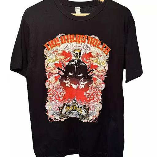 Vintage The Mars Volta Tshirt 2008 Cotton Concert Band Tee EN319 Unisex T-Shirt XL