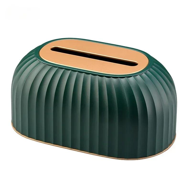 Desktop Tissue Box with Automatic Lifting and Lowering Simple Modern Paper Drawer Household Living Room High-end Paper Drawer