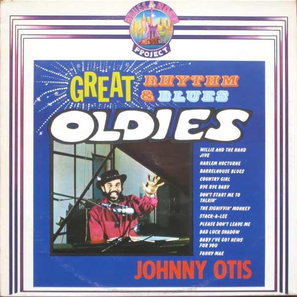 

LP Record JOHNNY OTIS Great Rhythm Blues Oldies BRP2023 FROG 1982 Italy Blues Used