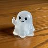 Zlobivý duch dekorace Halloweenská figurka ducha Pryskyřičné řemesla s dráždivými pózami Strašidelně roztomilé stolní ozdoby pro večírky