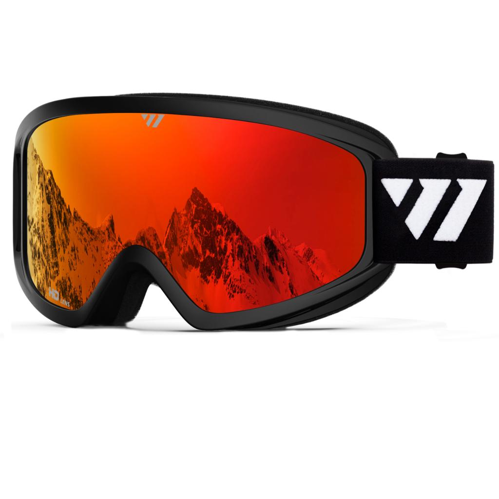 JULI Brand Professional Ski Goggles Double Layers Lens Anti-fog UV400 Ski Eyeglasses Skiing Snowboard Gogglesw Goggles Men for Women W1