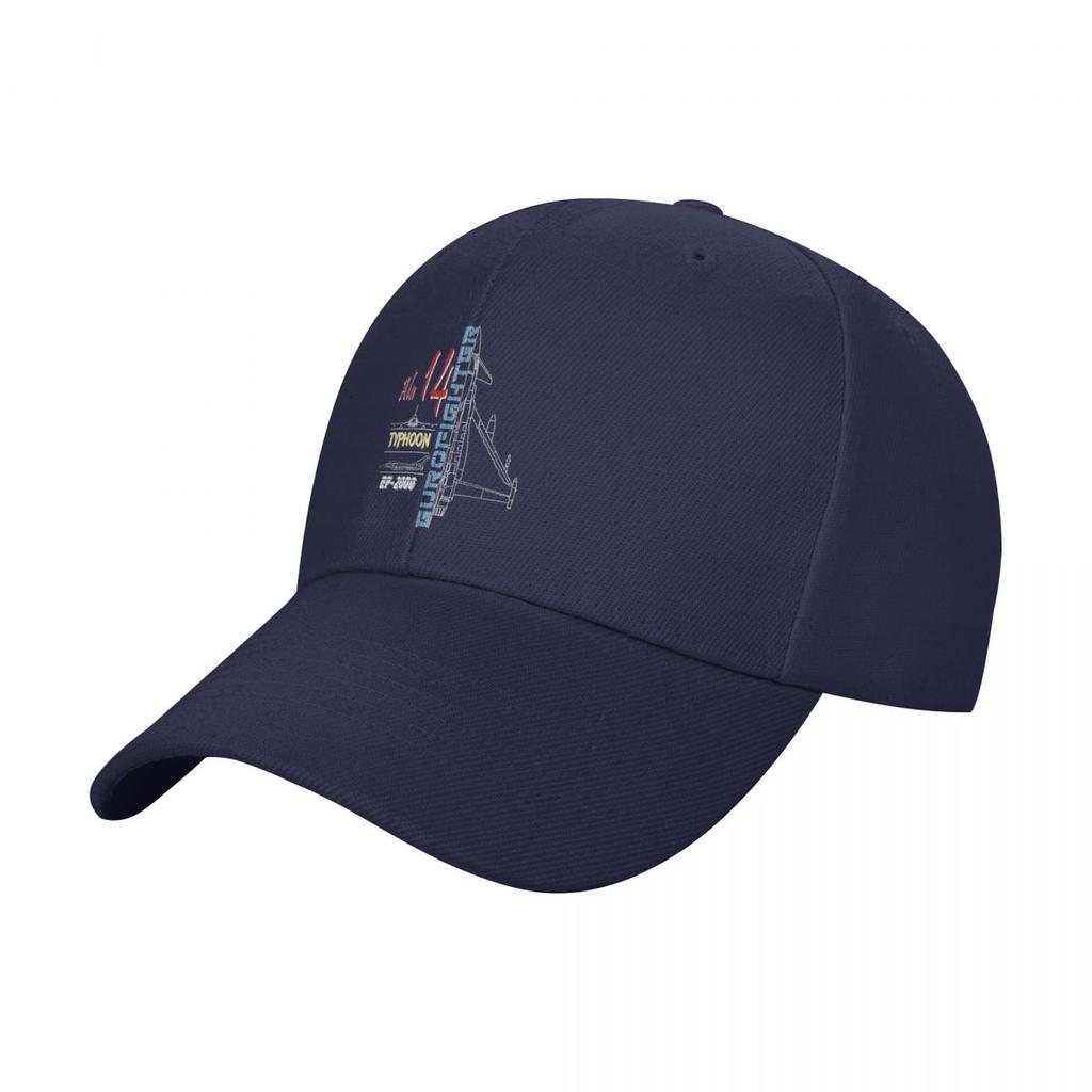 Ala Eurofighter Typhoon Profil Prodyšný Design Unisex Klobouky Čepice Pro Unisex Dámské Baseballové Čepice