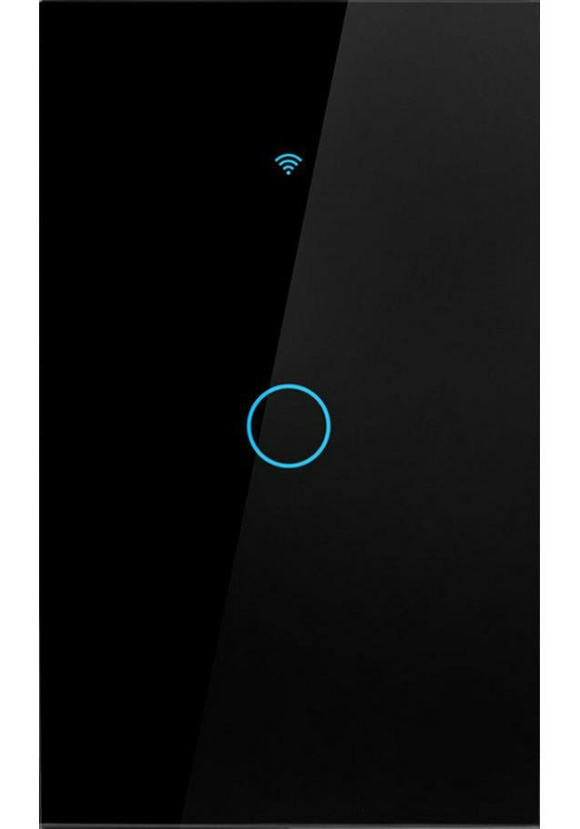 Smart WiFi Touch Switch with Siri Voice Control, Mobile App, RF Remote, and Tone Adjustment