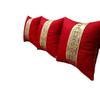 Chinese Mahogany Sofa Seat Cushion Cover Cloth Red Non-Slip Arhat Bed Cushion Sofa Towel Solid Wood Sofa Cushion Cover Towel