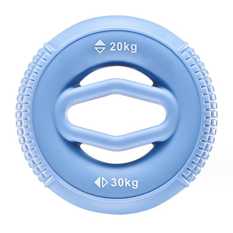 

Усилитель хвата руки Тренажер для пальцев рук Кольца для предплечья Тренажер для рук Силиконовый сжиматель для пальцев Физический 24Bd синий