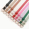 New Korean Version of Ins Style Alloy Women's Thin Belt Versatile Skirt and Pants Decoration Belt Candy Color High-end Belt for Women
