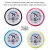 LED Electronic Digital Temperature Humidity Thermometer Meter Plastic Bathroom Hygrometer Weather Station Alarm Clock Gauge