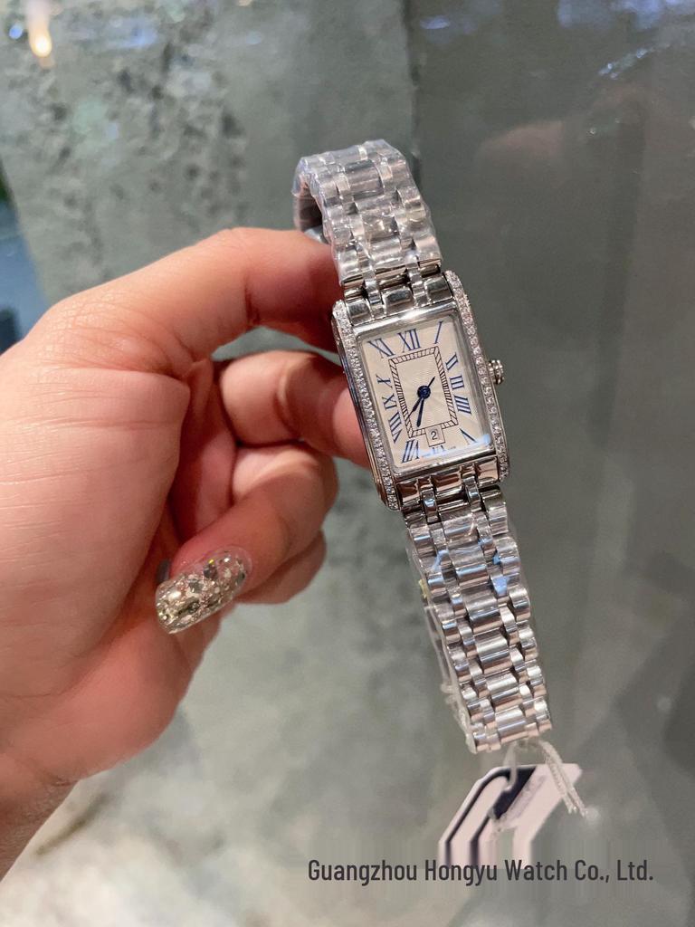 Danielo Women's Square Quartz Steel Band Watch - Dai Zhuo Series