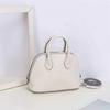 Borsa a tracolla singola in pelle bovina di prima qualità con motivo a litchi, mini borsa piccola portatile da donna