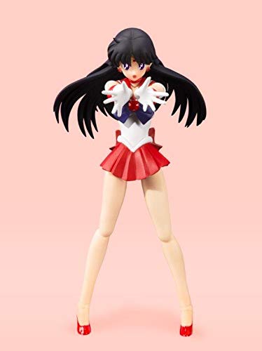 TAMASHII NATIONS S.H.Figuarts Pretty Guardian Sailor Moon Sailor Mars -Animation Color Edition- Approx. 140mm ABS & PVC Painted Movable Figure