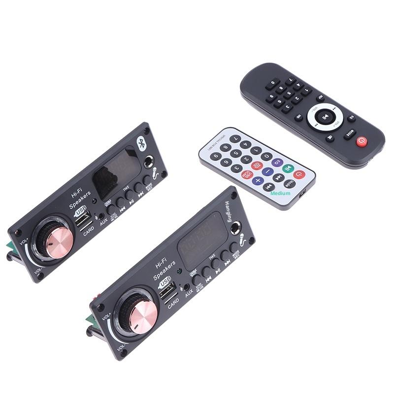 DC 12V MP3 BT Dekodierplatine Auto-Audio MP3-Dekoder BT 5.3 Ohne Verstärker USB TF UKW-Radio Modul Farbdisplay MP3-Player