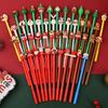Christmas Cartoon Gel Pen - Creative Santa Gift for Students, Fun Stationery